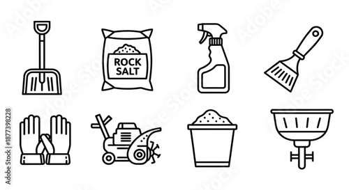 Tools for effective home maintenance Vector