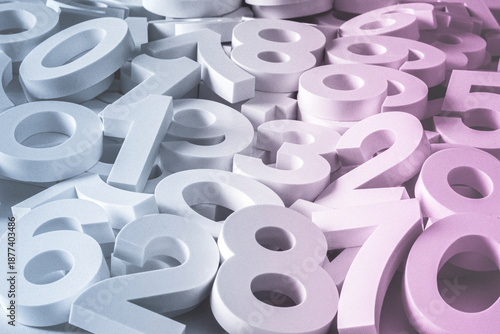 Digital background with blue and pink gradient stretch.