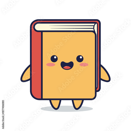 Cartoon Book Character Illustration