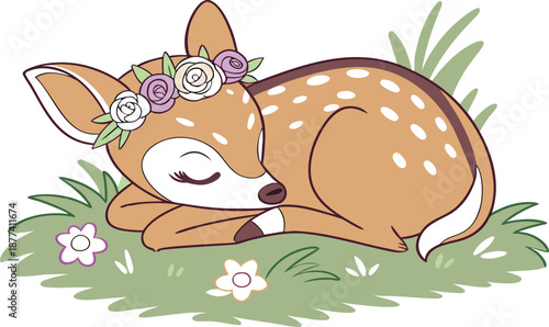 A cute brown cartoon squirrel character with an acorn is a happy isolated nature mammal illustration in a funny vector art style