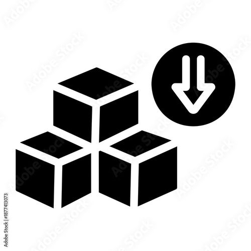 reduce sugar Solid icon