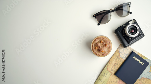 Bright Clean Style Commercial Stock Photo For Travel Themes.