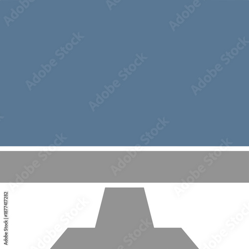 Desktop Computer Monitor Vector Icon for Digital Workspace with Transparent Background