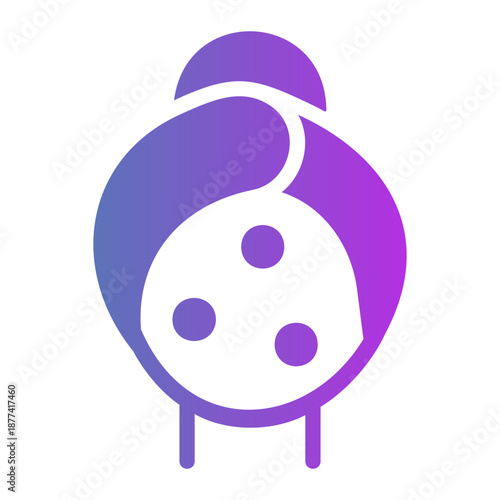 pimples Line Gradient Icon
