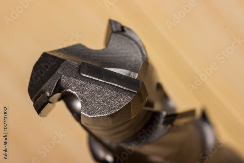 Bild auf Leinwand diamond wood processing cutter, carbide cutter. cnc tool.