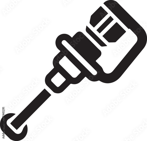 Concrete vibrator icon