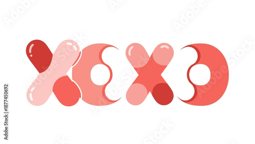 Heartfelt love symbol illustration