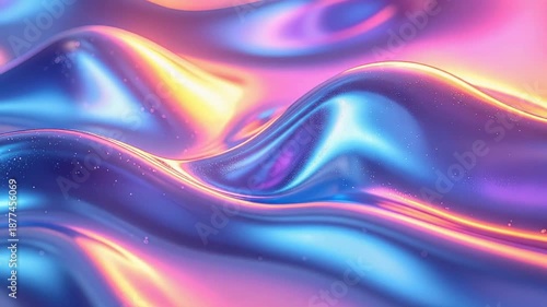 Wallpaper Mural ホログラフィックな未来オイル背景ループ Torontodigital.ca