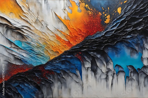 Wallpaper Mural abstract grunge background vector illustration Torontodigital.ca