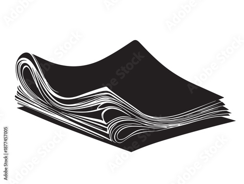 Beautiful elegant news graphic perfect for publishing and editorial projects