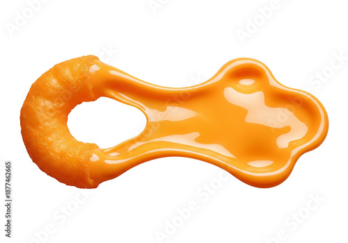 Cheese Puff Ring in Creamy Sauce