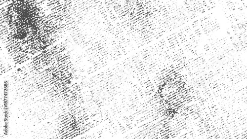 Vintage worn white grunge overlay texture for retro poster background