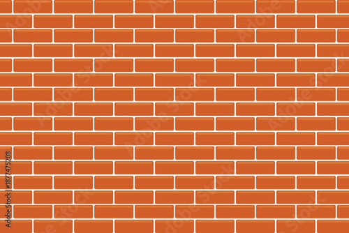 brick wall background vector