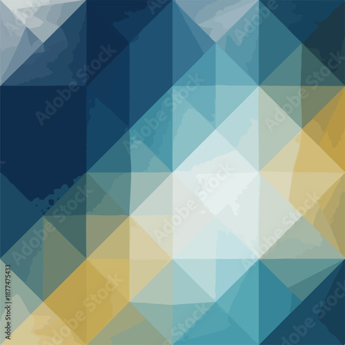 Dynamic polygon background vector, low poly style.eps