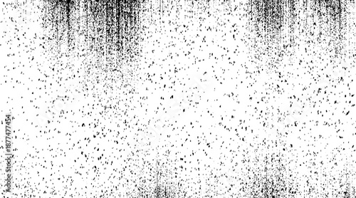  Distressed dust particle overlay. Grunge dotted stone backdrop. Sand specks, speckles, granules wallpaper. Vector dot   black and white graphic background with dust, speckles,