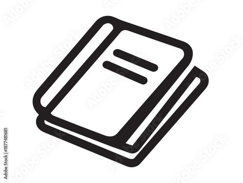 Modern Passport Symbol With Simple And Stylish Line Art  