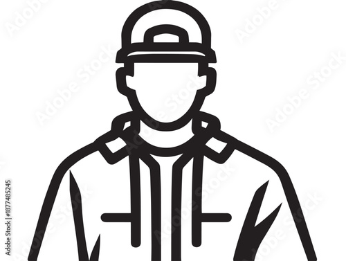 Trendy streetwear fashion concept with bold stylish appearance