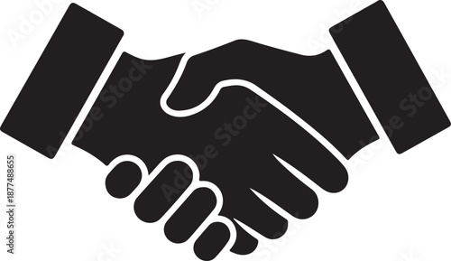 Handshake icon symbolizing partnership and agreement