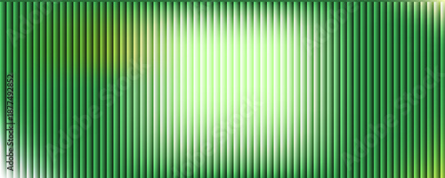 Ribbed glass gradient background. Fractal vertical stripes. Abstract reeded glass texture