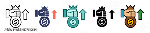 Revenue multiple icon