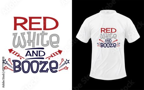 Red White And Booze SVG