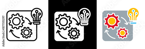 Prototyping triple icon