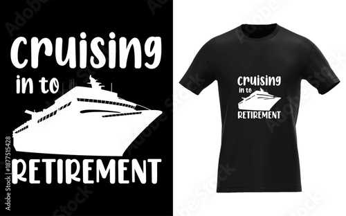Canvas Print Retirement Gift for Retiree's That Love Cruising