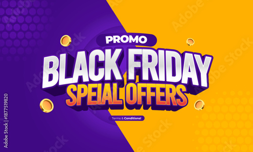 Black Friday Banner Design Promo Template New
