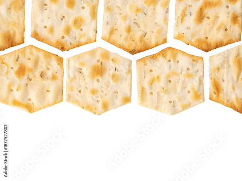 Obraz na płótnie Saltine cracker cookies