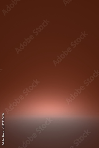 Abstract backdrop red background. Minimal empty space. 3D rendering of an illustration