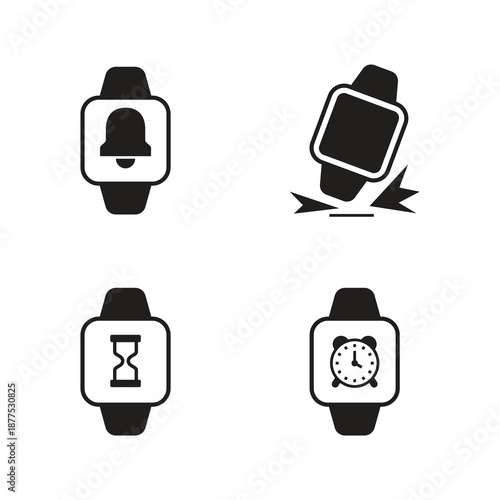 Smartwatch safety time solid set