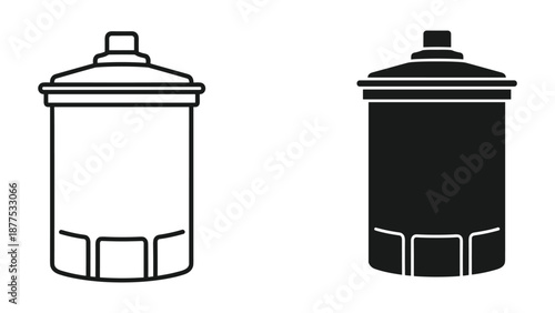 Vector Illustration of Coffee Cups