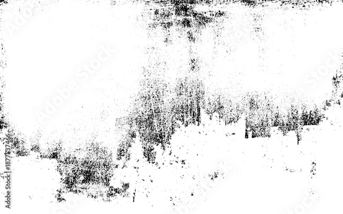 Wallpaper Mural Black and white grunge. Distress overlay texture. Abstract surface dust and rough dirty wall background concept.  Torontodigital.ca
