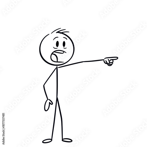 Crying stick figure covering mouth with hands, expressing sadness, grief, and emotional distress in minimalist vector illustration style