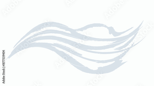 A stylized illustration of wavy lines.