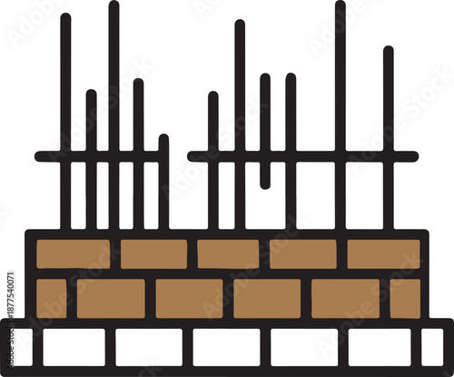 Half built building icon