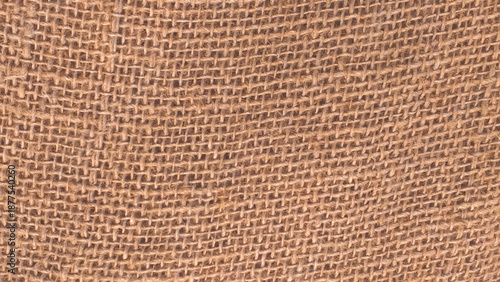 Brown sackcloth texture or background and empty space. Jute burlap canvas texture. Background for text and picture. canvas bag empty space for text.
