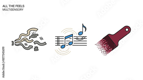 Multisensory experience with music and emotions.