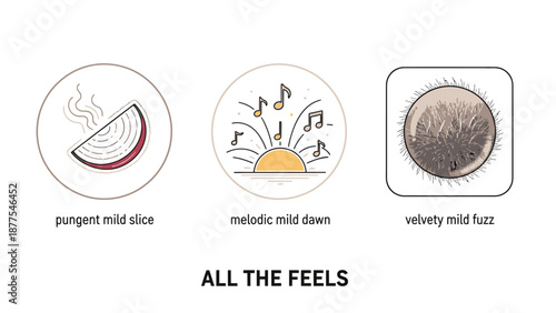 aesthetic feelings and emotions icons.
