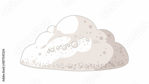 A whimsical illustration of a cloud.
