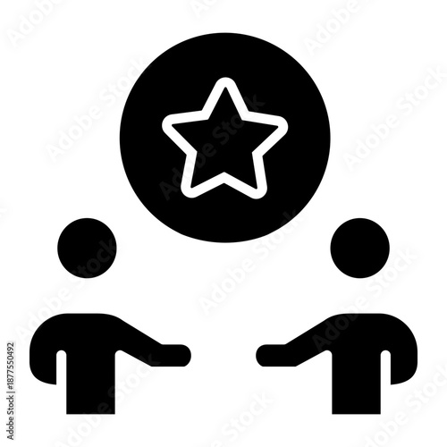 Reward vector icon. premium Illustration sign.  prize symbol. trophy logo.