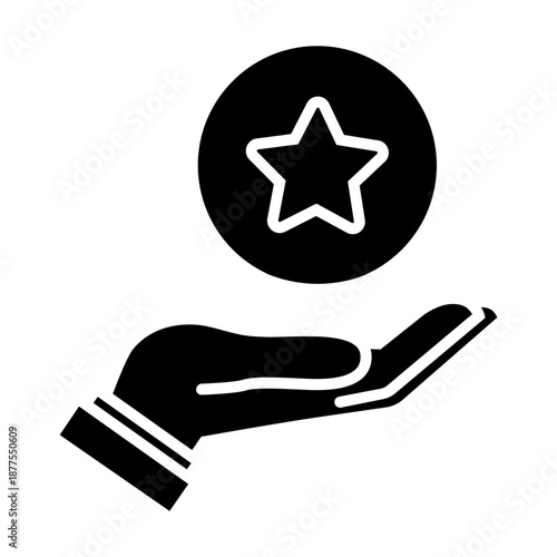 Reward vector icon. premium Illustration sign.  prize symbol. trophy logo.