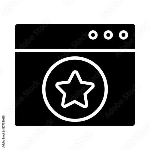 Reward vector icon. premium Illustration sign.  prize symbol. trophy logo.