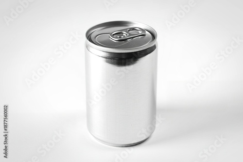 an unopened aluminum can