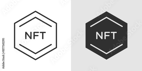 NFT Collection Icon representing digital collectibles, blockchain ownership, and curated crypto assets.