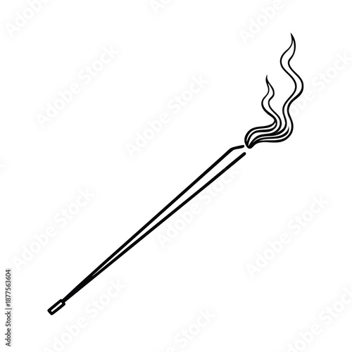 incense stick smoke element