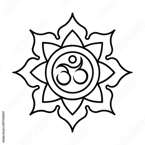om symbol element