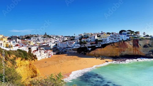cityscape of Carvoeiro, travel or vacation in Portugal