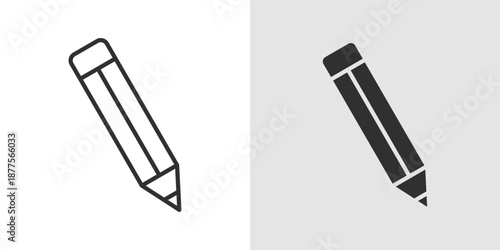 Pencil Icon representing writing, editing, drawing, and creative work.