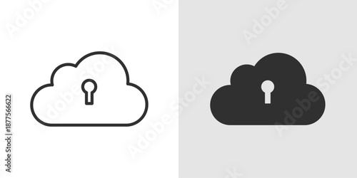 Private Cloud Icon